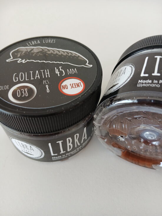 Goliath 45mm, 038-Brown, 2,9gr, no scent, 8pcs/pack