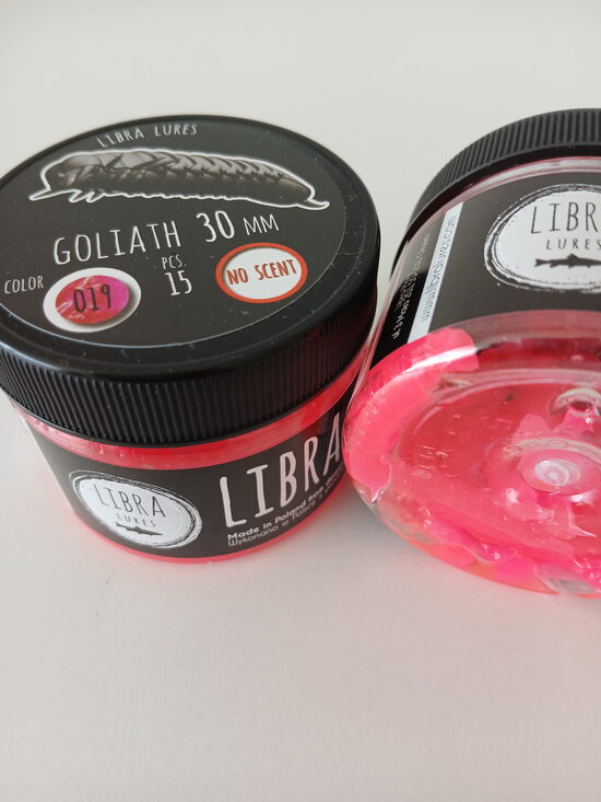 Goliath 30mm, 019-Hot Pink, 0,8gr, no scent, 15pcs/pack