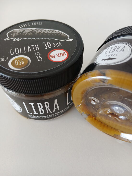 Goliath 30mm, 036-Coffee Milk, 0,8gr, no scent, 15pcs/pack