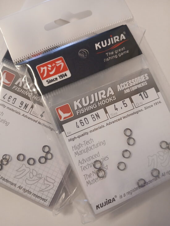 Gredzeni Kujira 460, Nr.4,5mm, 10psc/pack