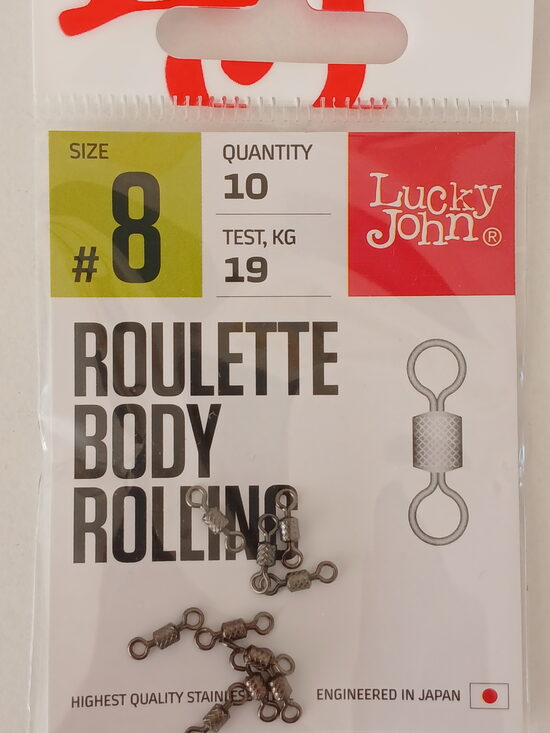Lucky John ROULETTE BODY ROLLING, size 8