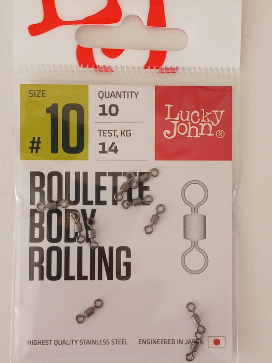 Lucky John ROULETTE BODY ROLLING, size 10