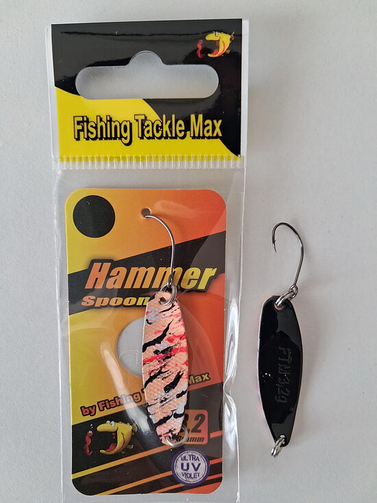  FTMAX Hammer Spoon 3.2g (Розовый тигр / Черный)