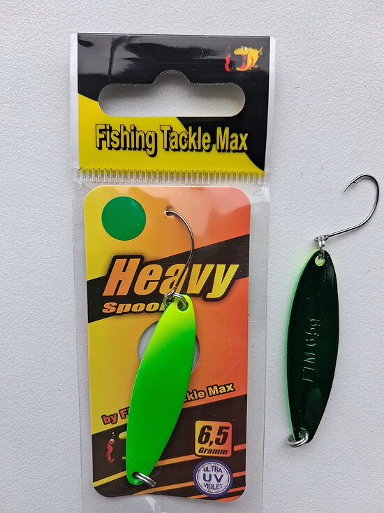 FTMAX Heavy Spoon 6.5g (Зеленый / Темно-зеленый)
