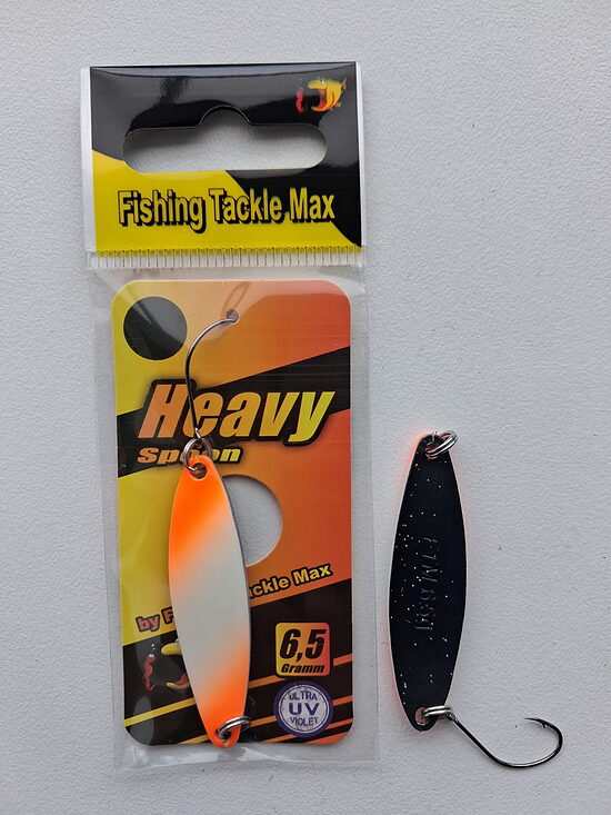 FTMAX Heavy Spoon 6.5g (Оранжевый / Белый / Черный)