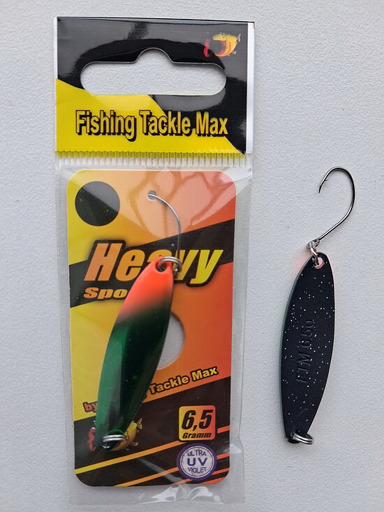 FTMAX Heavy Spoon 6.5g (Оранжевый / Темно-зеленый / Черный)