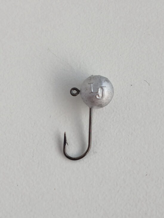 Jig head Lucky John MJ ROUND HEAD, hooks 8, 2,5gr, 1psc