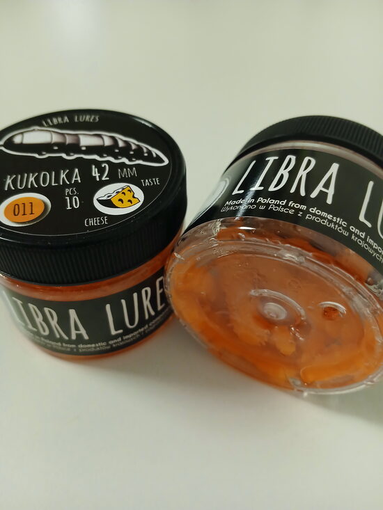 Kukolka 42mm, 011 Hot Orange, 1,2gr, Cheese, 10pcs/pack