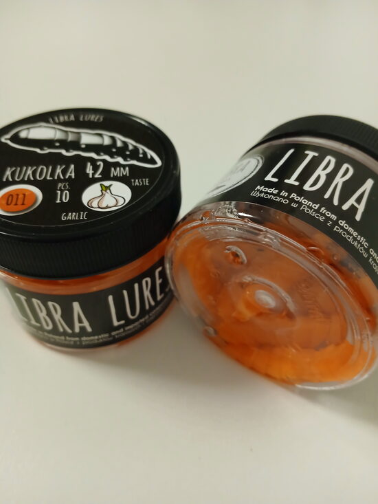 Kukolka 42mm, 011 Hot Orange, 1,2gr, Garlic, 10pcs/pack