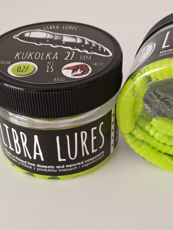 Kukolka 27mm, 027 Apple Green, 0,25gr, Krill, 15pcs/pack