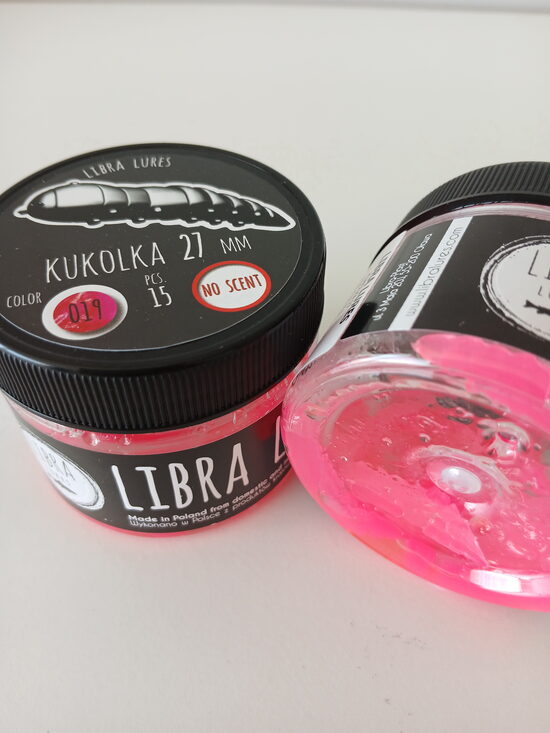 Kukolka 27mm, 019 Hot Pink, 0,25gr, no scent, 15pcs/pack
