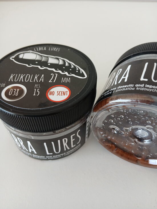 Kukolka 27mm, 038 Brown, 0,25gr, no scent, 15pcs/pack