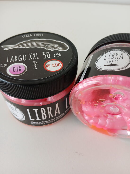 Largo XXL 50mm, 018 Pink Pearl, 4,85gr, no scent, 8pcs/pack