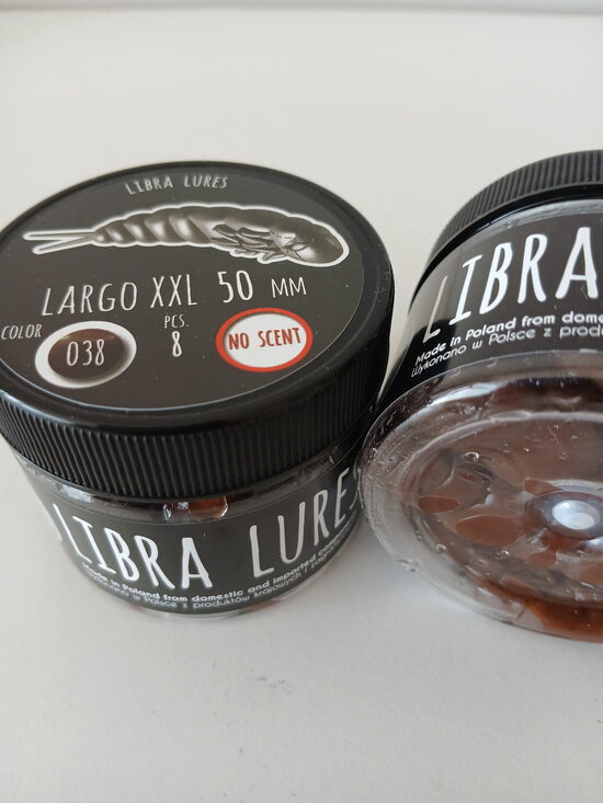 Largo XXL 50mm, 038 Brown, 4,85gr, no scent, 8pcs/pack