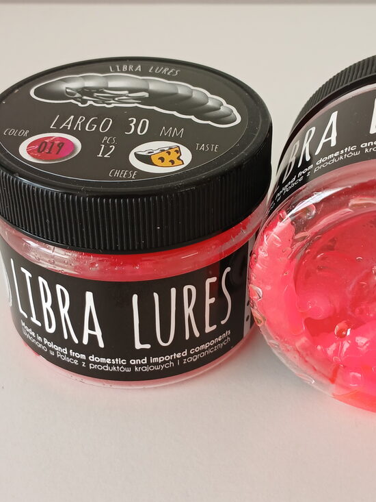 Largo 30mm, 019-Hot Pink, 0,93gr, cheese, 12pcs/pack