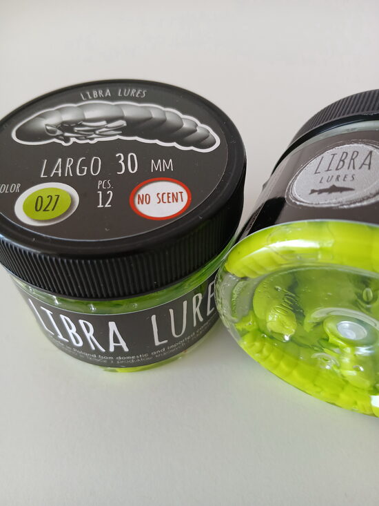 Largo 30mm, 027-Apple Geen, 0,93gr, no scent, 12pcs/pack