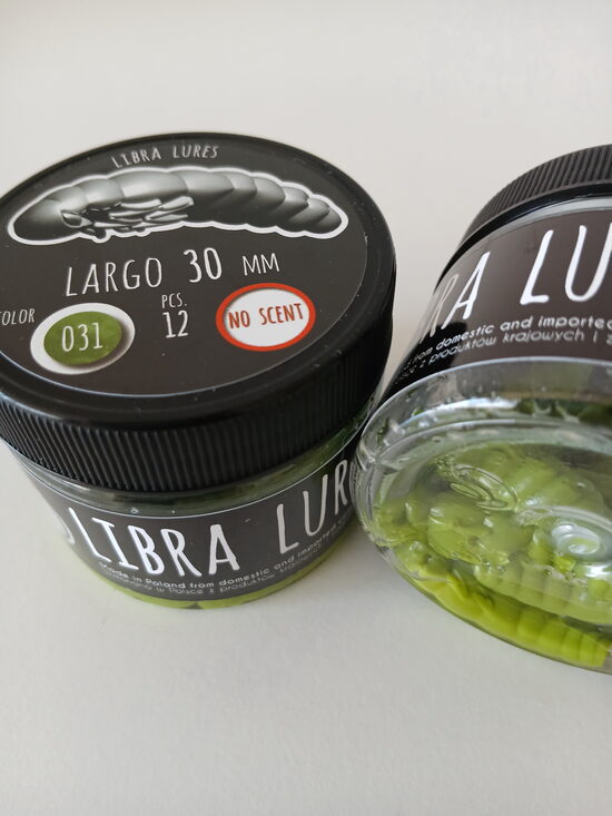 Largo 30mm, 031-Olive, 0,93gr, no scent, 12pcs/pack