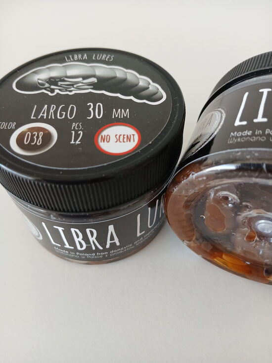 Largo 30mm, 038-Brown, 0,93gr, no scent, 12pcs/pack