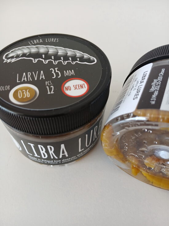 Larva 35mm, 036-Coffee Milk, 0,8gr, no scent, 12pcs/pack