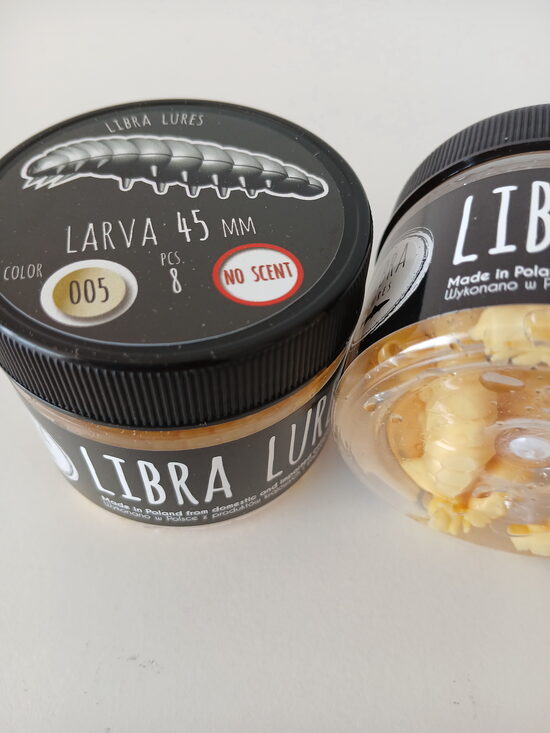 Larva 45mm, 005-Cheese, 1,6gr, no scent, 8pcs/pack