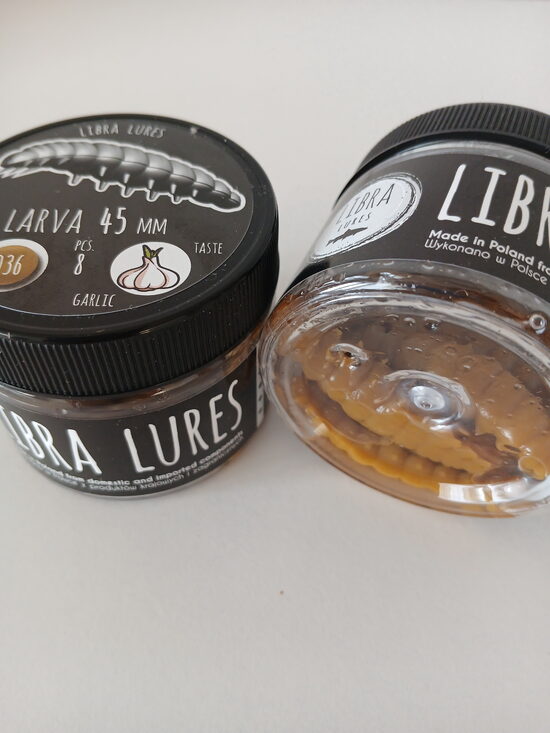 Larva 45mm, 036-Coffee Milk, 1,6gr, Garlic, 8pcs/pack