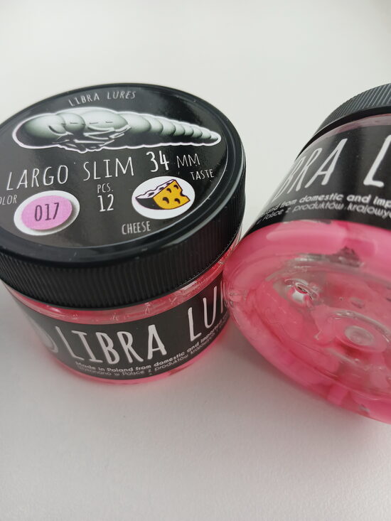 Largo Slim 34mm, 017-Bubble Gum, 0,6gr, Cheese, 12pcs/pack