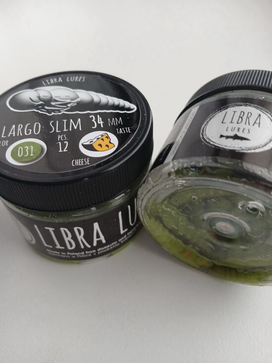 Largo Slim 34mm, 031-Olive, 0,6gr, Cheese, 12pcs/pack