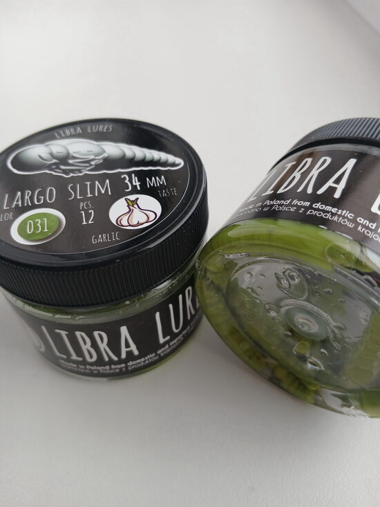 Largo Slim 34mm, 031-Olive, 0,6gr, Garlic, 12pcs/pack