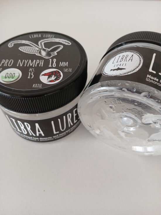 Pro Nymph 18mm, 000-Glow UV Green, 0,45gr, Krill, 15pcs