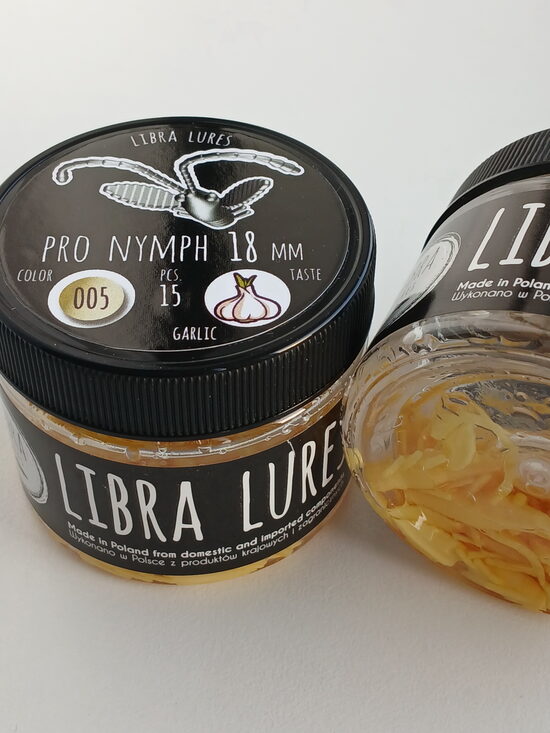 Pro Nymph 18mm, 005-Cheese, 0,45gr, Garlic, 15pcs/pack