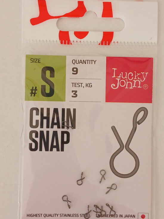 Lucky John CHAIN SNAP, size S