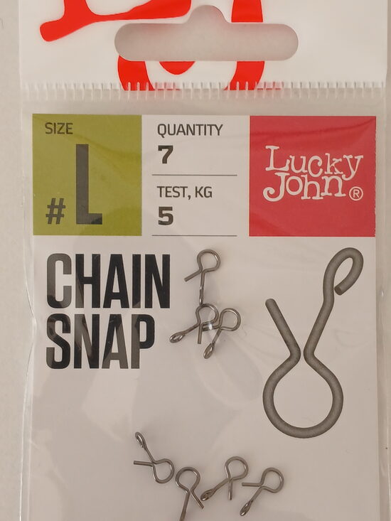 Lucky John CHAIN SNAP, size L