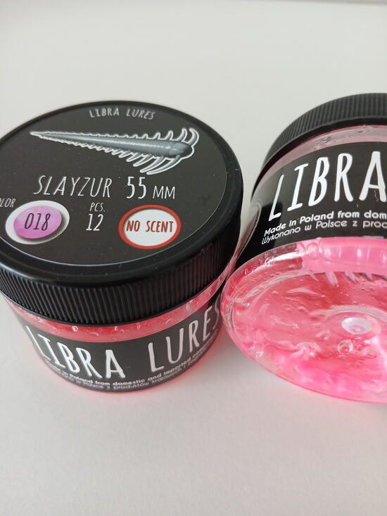 Slayzur 55mm, 018-Pink Pearl, 0,5gr, no scent, 12pcs/pack