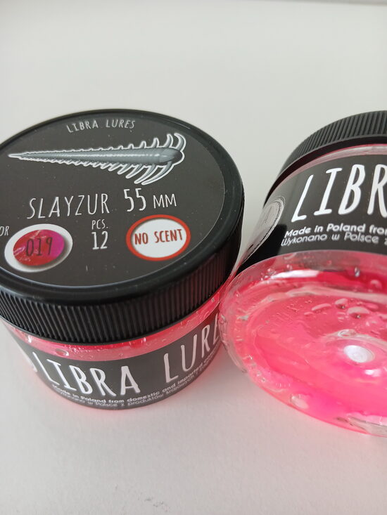 Slayzur 55mm, 019-Hot Pink, 0,5gr, no scent, 12pcs/pack