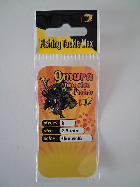 Omura Tungsten volframa krelles 2,8mm, 0,14gr, 8pcs/pack