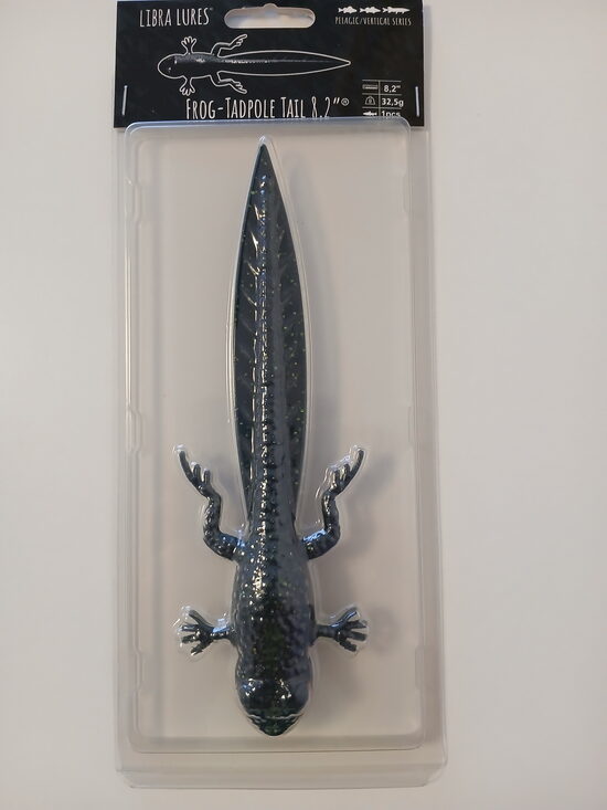 Frog-Tapole Tail 8,2", 132-Motor Oil Green, 32,5gr, 1psc/pack